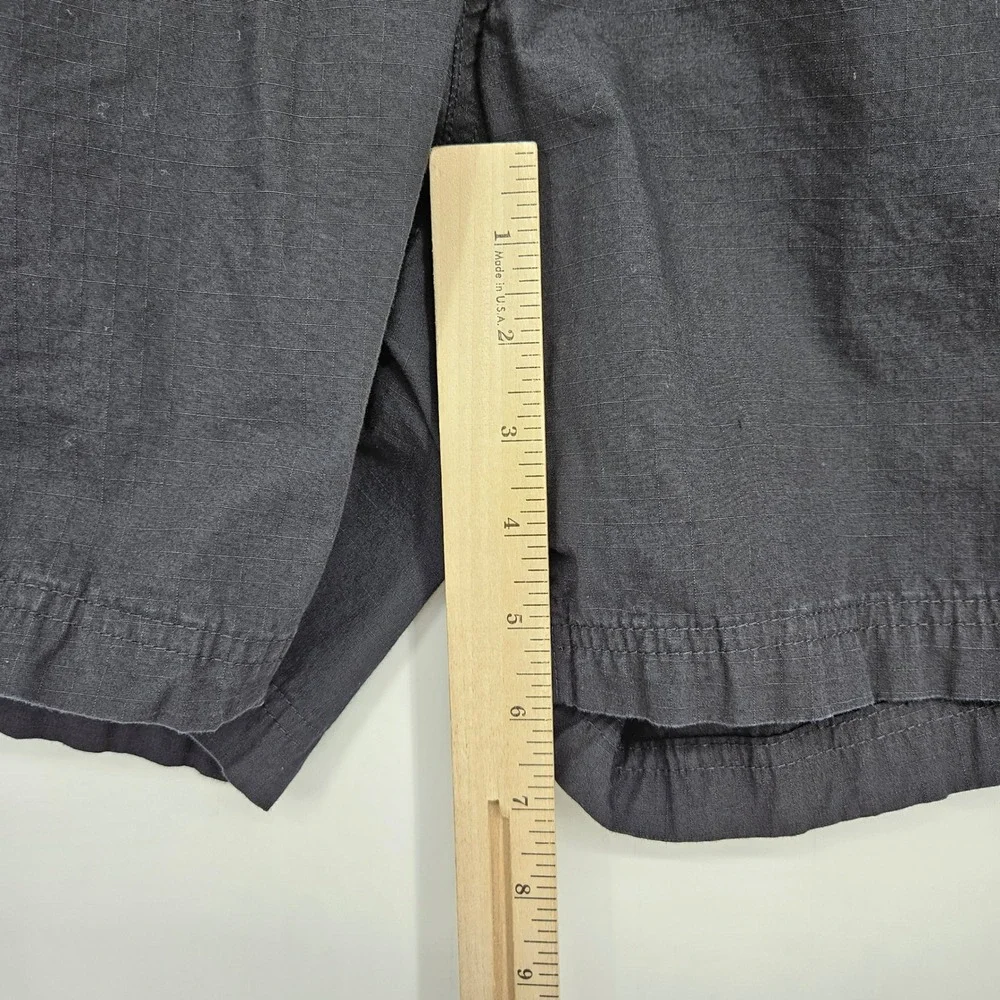 North Face Shorts Mens Large Belted Hiking Outdoor Black Travel Cargo